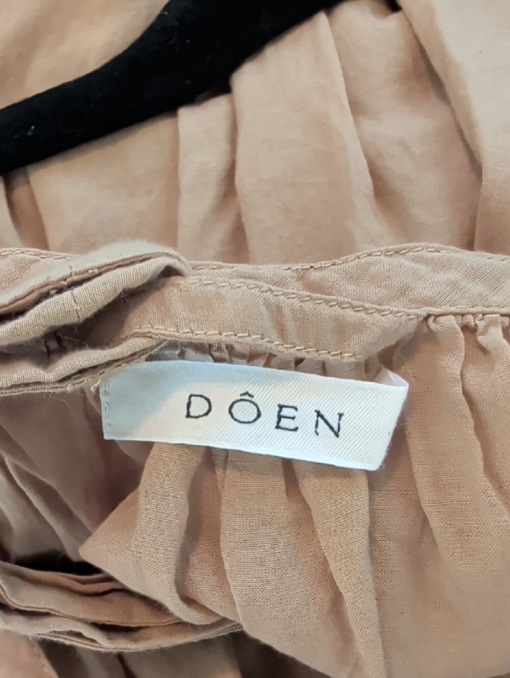 Doen Nevita Maxi Button-Front Sundress In Driftwood - Picture 2 of 6